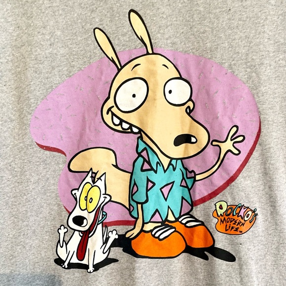 Vintage Rockos Modern Life graphic T-Shirt - Picture 2 of 5